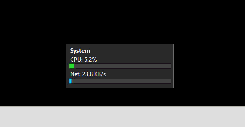 MouseEyes CPU & Network profile preview (animation)