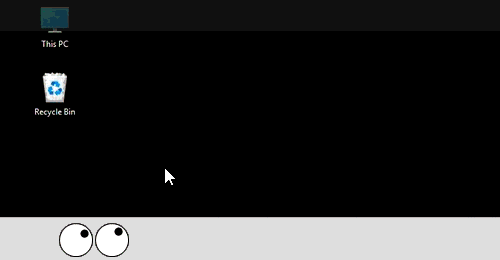 MouseEyes demo animation